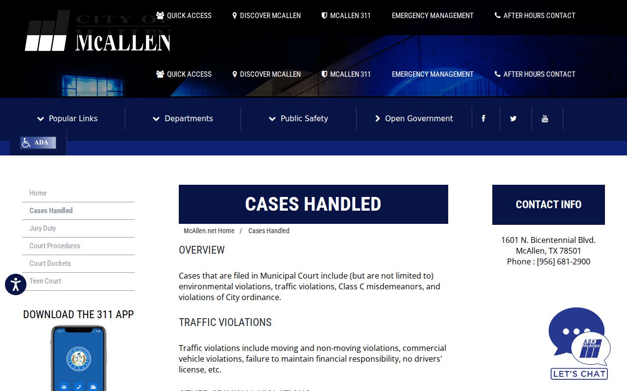 McAllen warrant confirmation by full name and date of birth in Hidalgo County